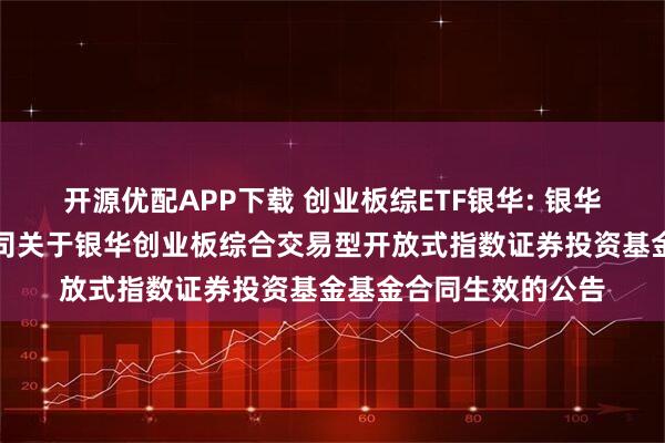 开源优配APP下载 创业板综ETF银华: 银华基金管理股份有限公司关于银华创业板综合交易型开放式指数证券投资基金基金合同生效的公告